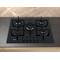 Whirlpool Hob GOA 7523/NB1 Black Gas Frontal top down
