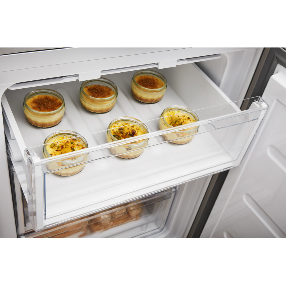 Whirlpool Racitor-congelator combinat Independent W5 821E OX 2 Optic Inox 2 doors Drawer