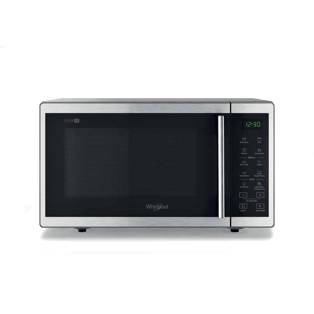 Whirlpool Four à micro-ondes Pose-libre MWP 253 SX Inox Électronique 25 Micro-ondes + gril 900 Frontal