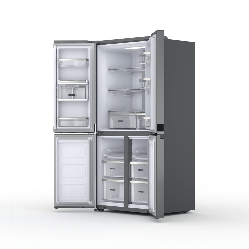 Whirlpool Side-by-Side Samostojeći WQ9 U2L EF Inox Perspective open