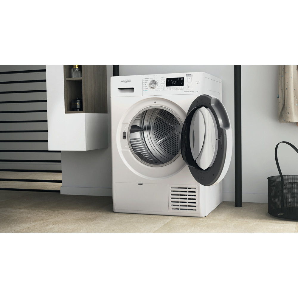 Whirlpool Sušička FFT M11 8X3 EE Bílá Lifestyle perspective open