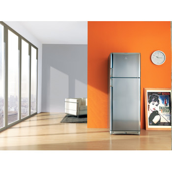 Indesit Combinación de frigorífico / congelador Libre instalación IND70 TMI 92 S 1 Plata 2 doors Lifestyle frontal