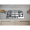 Indesit Варочная поверхность THP 641 IX/I Inox Газовая Lifestyle frontal top down