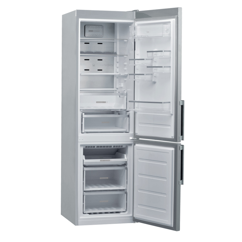 Whirlpool Kombinirani hladnjak Samostojeći W9 941D IX H Inox 2 doors Perspective open