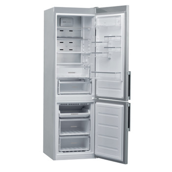 Whirlpool Kombinirani hladnjak Samostojeći W9 941D IX H Inox 2 doors Perspective open