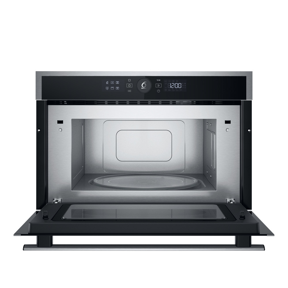 Whirlpool Four à micro-ondes Encastrable WMD44MX Stainless Steel Électronique 31 Micro-ondes + gril 1000 Frontal open