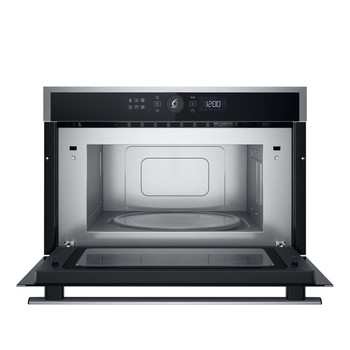 Whirlpool Microgolfoven Inbouw WMD44MX Roestvrij staal Elektronisch 31 Microgolven+Grill 1000 Frontal open