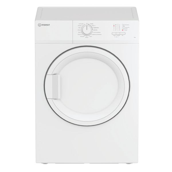 Indesit Dryer C  YD A81 WWGL UK White Lifestyle perspective