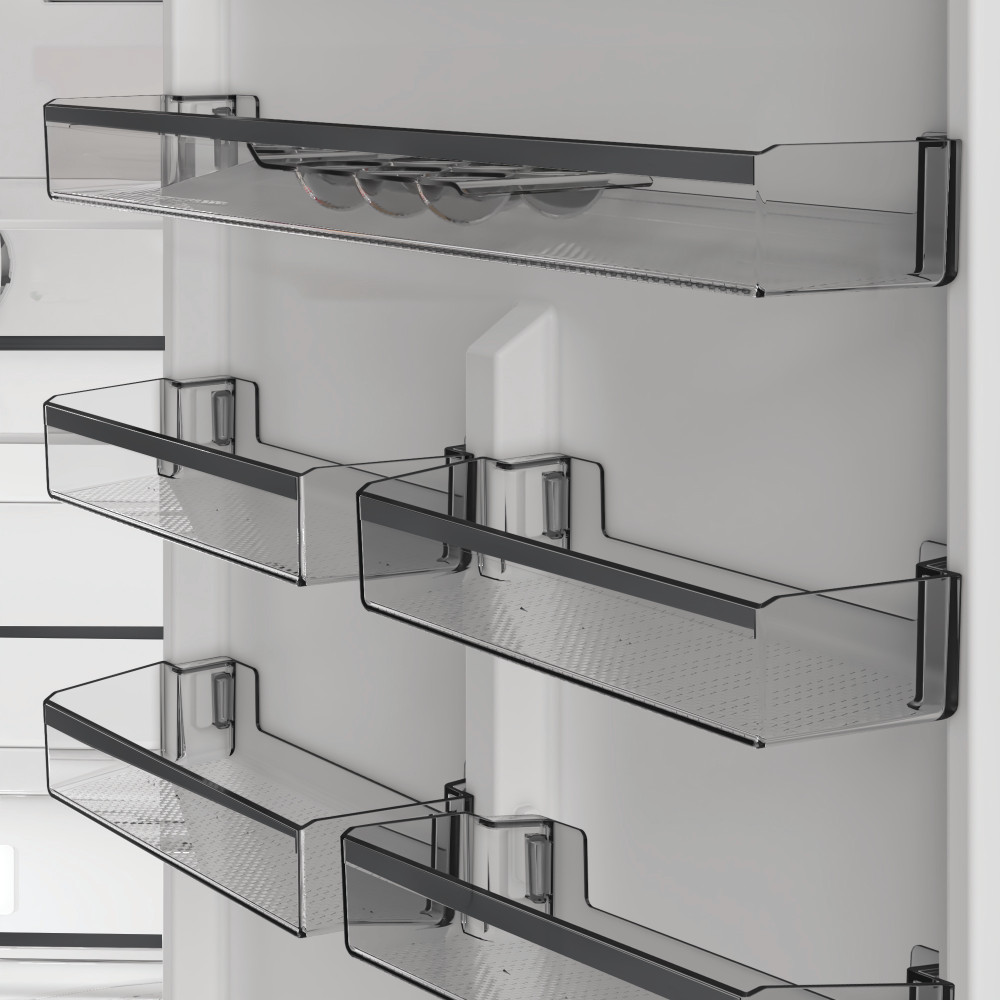 Whirlpool Koel-vriescombinatie Vrijstaand WHK2 5494 X8E Pearl Inox 2 deuren Drawer