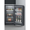 Whirlpool Side-by-Side Vapaasti sijoitettava WQ9I FO1BX Black Steel Frontal