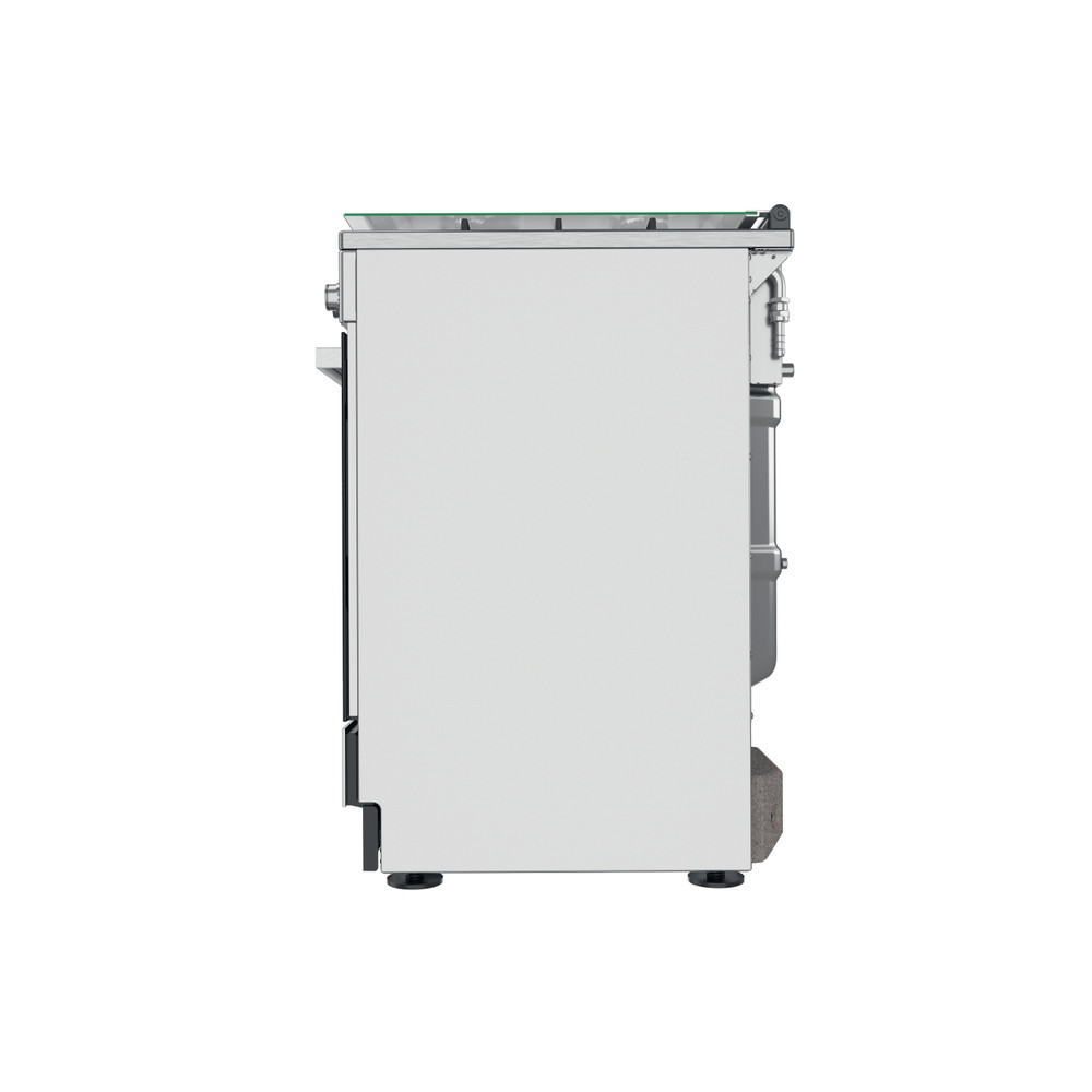 Whirlpool Плита WS68G8CHX/E/1 Нержавіюча сталь Газова Back / Lateral