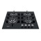 Whirlpool Pliidiplaat AKWL 628/NB Must Gaas Frontal
