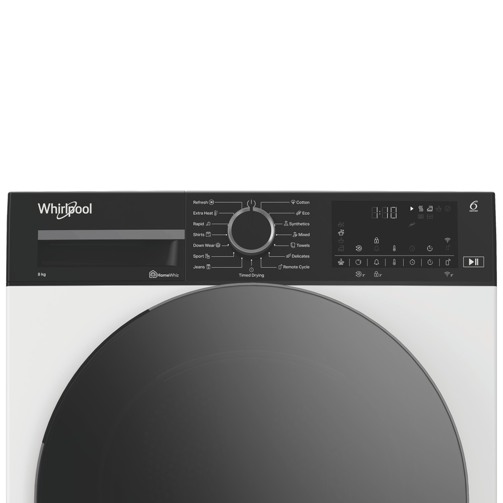 Whirlpool Dryr WPS D8X WBS EE Alb Control panel