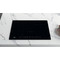 Whirlpool HOB WL S3777 NE Black Induction vitroceramic Frontal