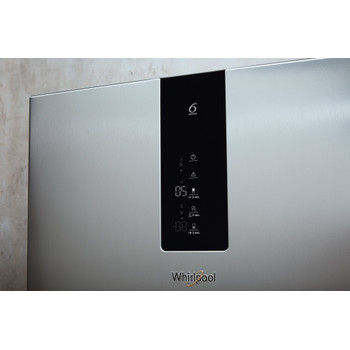 Whirlpool Racitor-congelator combinat Independent W9 821A OX H Optic Inox 2 doors Control panel