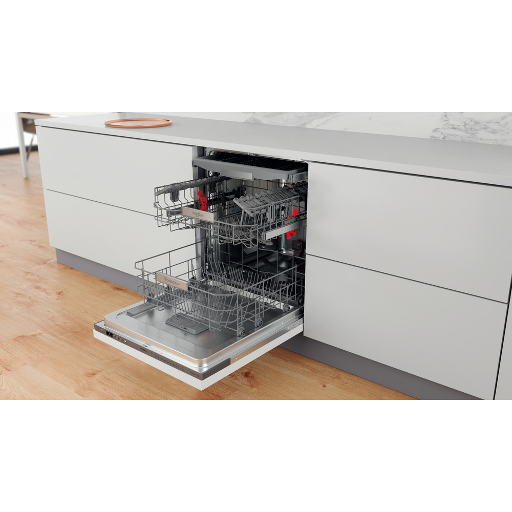 Whirlpool Lave-vaisselle Encastrable WH6IA14BN7A0 Tout intégrable A Perspective open