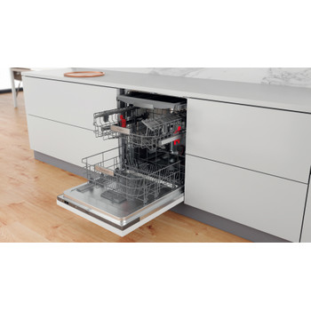 Whirlpool Lave-vaisselle Encastrable WH6IA14BN7A0 Tout intégrable A Perspective open