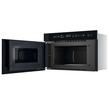 Whirlpool Mikrovlnná rúra Vstavané W9 MN840 IXL Nerez Elektronické 22 Mikrovlny + Gril 750 Perspective open