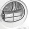 Whirlpool Veļas žāvētājs WP B8X WBS EE Balts Perspective