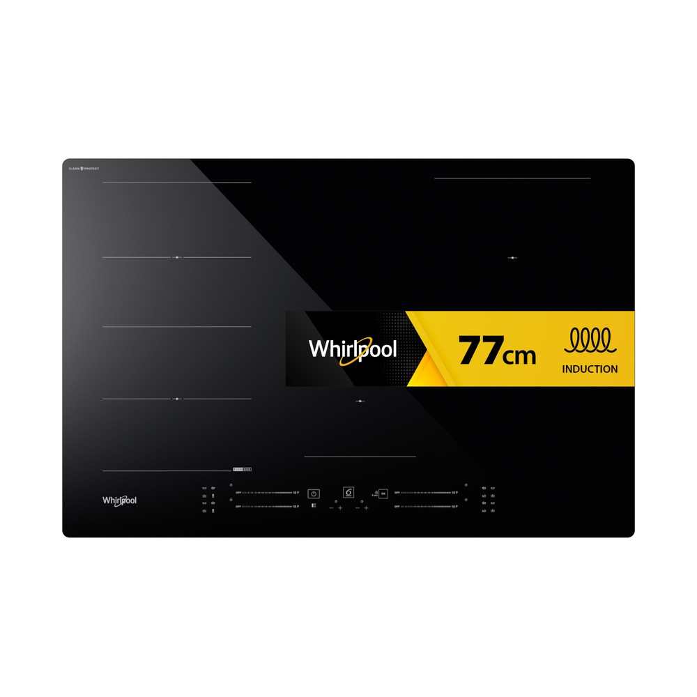 Whirlpool Varná deska WF S1577 CPNE Černá Induction vitroceramic Frontal