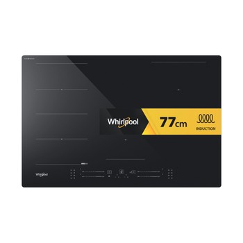 Whirlpool Kookplaat WF S1577 CPNE Zwart Induction vitroceramic Frontal