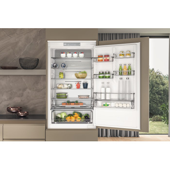 Whirlpool Kombinovaná chladnička s mrazničkou Vestavné WH SP70 T121 Bílá 2 doors Lifestyle detail