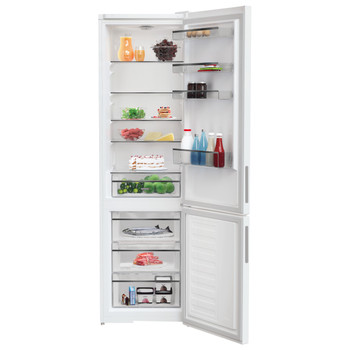 Whirlpool Kombiskap Frittstående WHKS 1401 W4E Hvit 2 doors Lifestyle frontal open