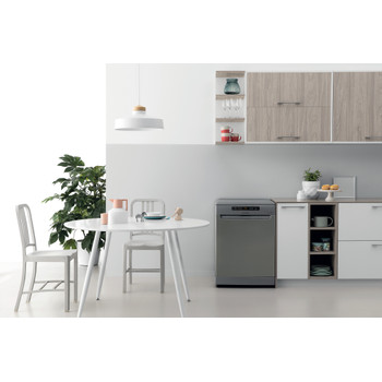 Indesit Máquina de lavar loiça Livre Instalação I0F D641A X Livre Instalação C Lifestyle frontal