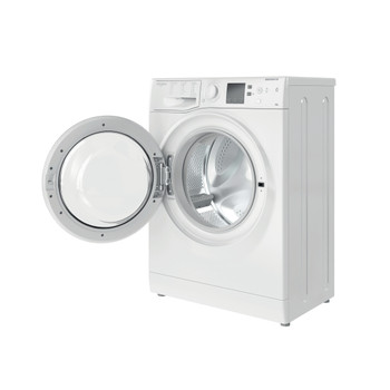 Whirlpool Maşină de spălat rufe Independent WRBSS 6249 W EU Alb Încărcare frontală C Perspective open