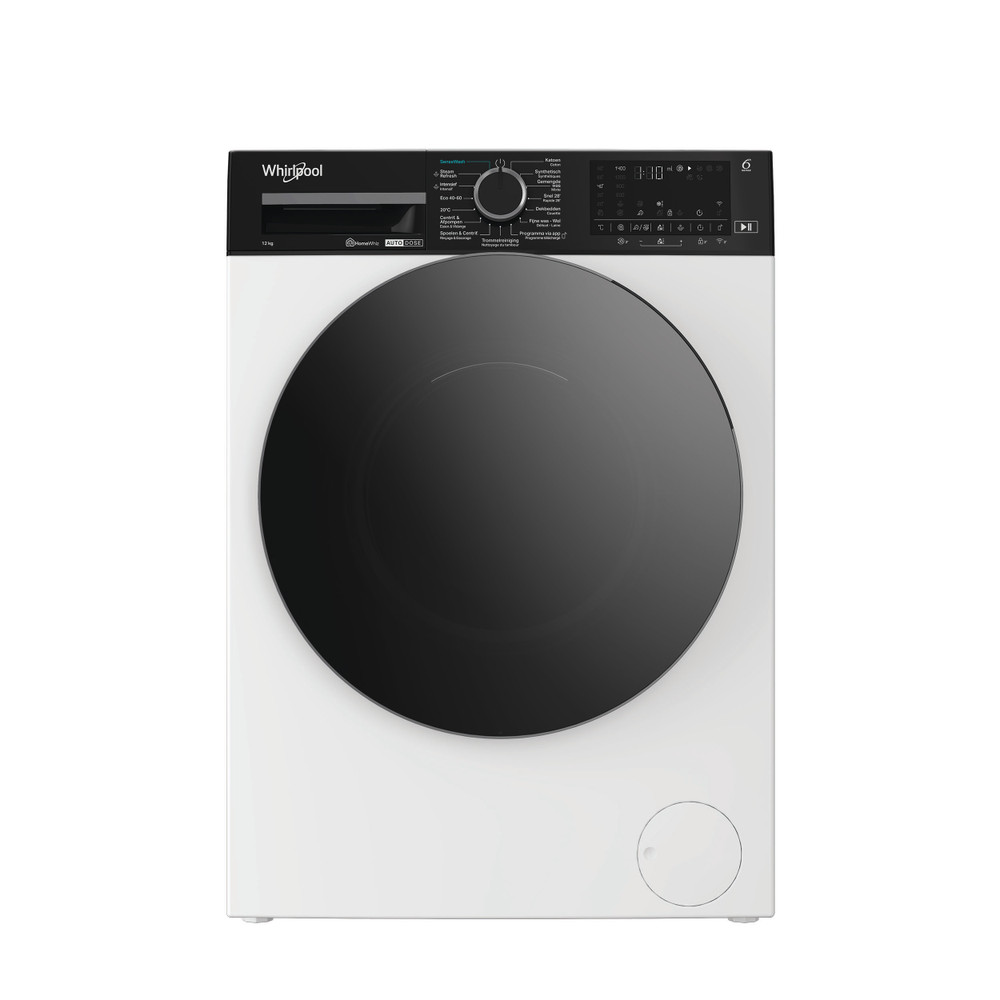 Whirlpool Wasmachine Vrijstaand WPM 210W ADS BE Wit Voorlader A Frontal