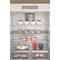 Whirlpool Kombinētais ledusskapis/saldētava Iebūvējams SP40 812 EU 2 Balts 2 doors Perspective open