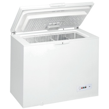 Whirlpool Vriezer Vrijstaand WHM21114 Wit Perspective open