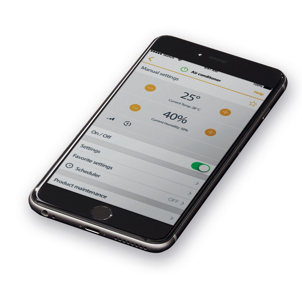 Whirlpool Air Conditioner SPIW309A3WF.1 Fehér Control panel