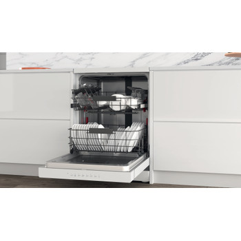Whirlpool Máquina de lavar loiça Livre Instalação WFC 3C42 P Livre Instalação C Lifestyle perspective open
