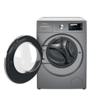 Whirlpool Máquina de lavar roupa Livre Instalação W8 99ADS SILENCE SPT Prata Carga Frontal A Frontal open