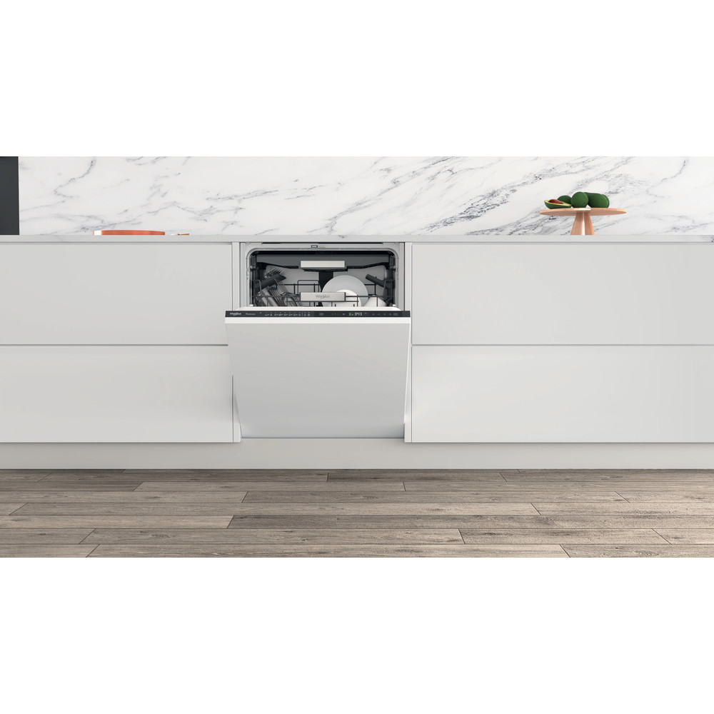Whirlpool Mosogatógép Beépíthető WIP 4T133 PFE Full-integrated D Lifestyle frontal open