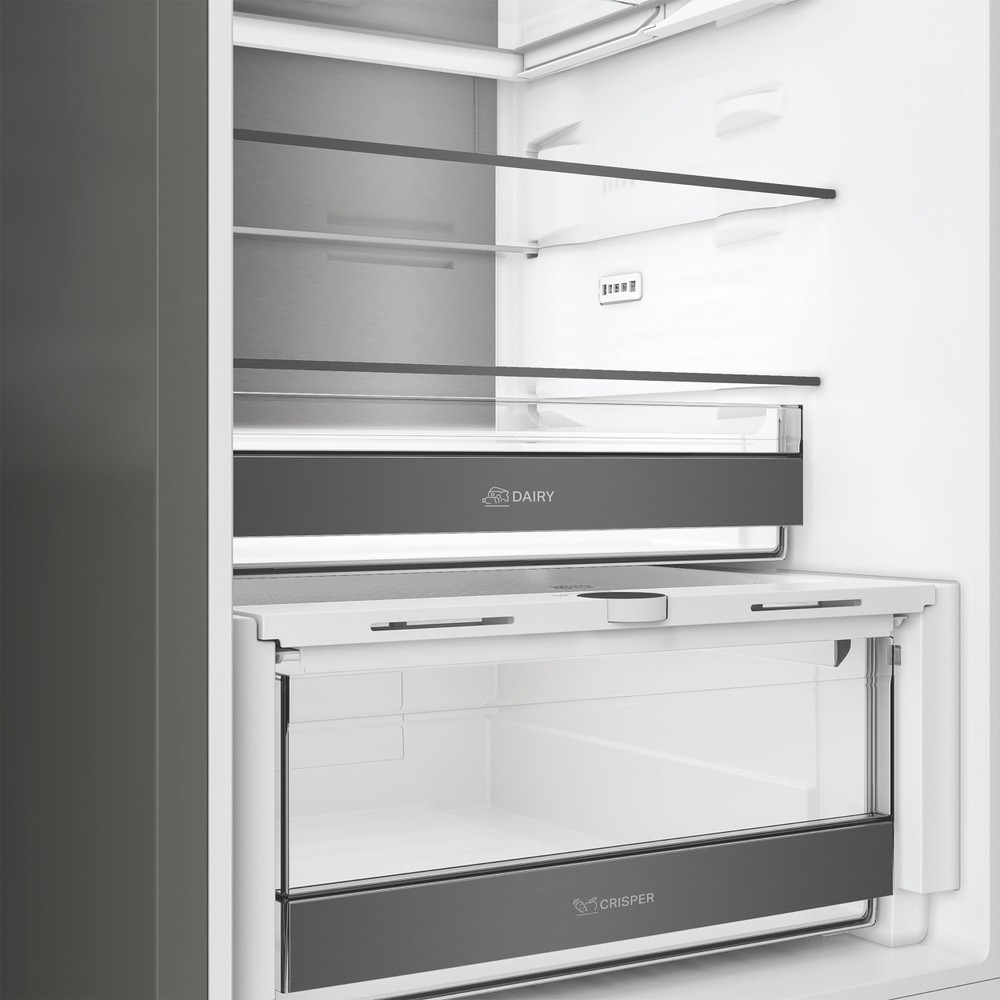 Whirlpool Combinación de frigorífico / congelador Libre instalación WHK 26412 X5EE1 ARC 764 Manhattan Gray 2 doors Drawer