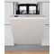 Whirlpool Dishwasher Vgradni WSIC 3M17 Povsem vgrajen F Frontal