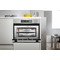 Whirlpool Mikroaaltouuni Kalusteisiin sijoitettava AMW 9605/IX Ruostumaton teräs Elektroninen 40 Mikroaaltotoiminto ja grilli 900 Frontal