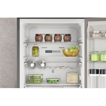 Whirlpool Kombinirani hladnjak Samostojeći W7X 82O OX H Optički Inox 2 doors Lifestyle detail