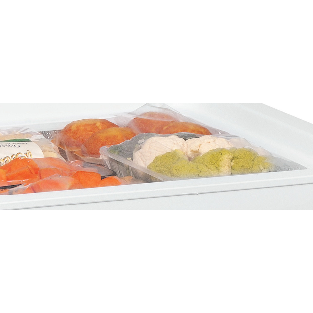 Whirlpool Vriezer Vrijstaand WHS1022 Wit Drawer