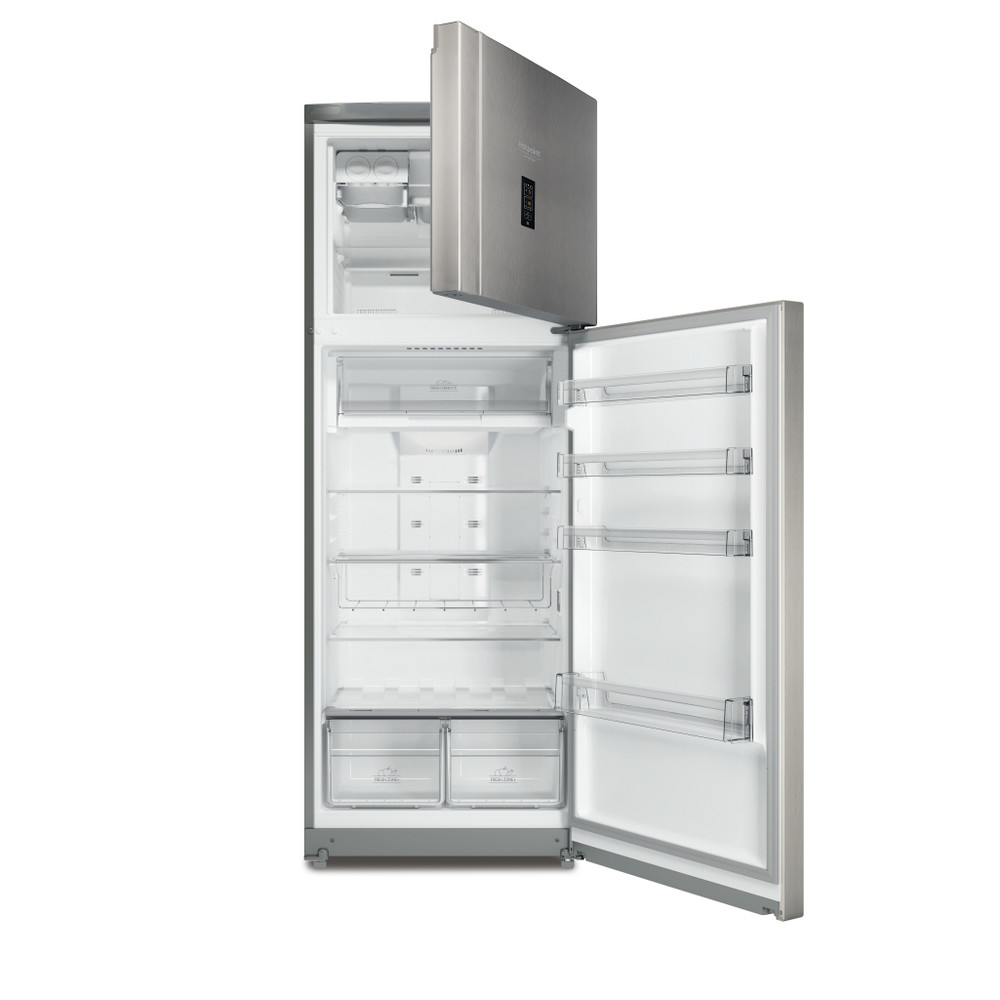 Hotpoint_Ariston Combinație frigider-congelator Neincorporabil ENXTY 19222 X FW 1 Inox Look 2 doors Frontal open