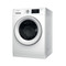 Whirlpool Пералня със сушилня Свободностоящи FFWDD 1076258 SV EE Бял Предно зареждане Perspective