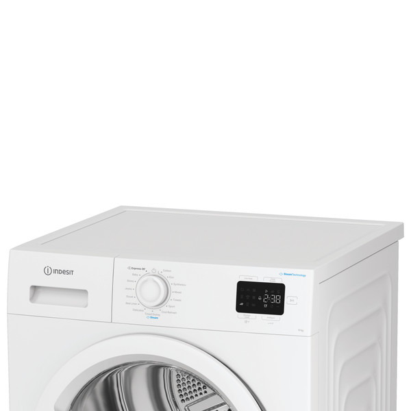 Indesit Dryer IDH E90W IRE White Lifestyle control panel