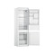 Indesit Fridge-Freezer Combination Built-in INC18D011B1 White 2 doors Perspective open