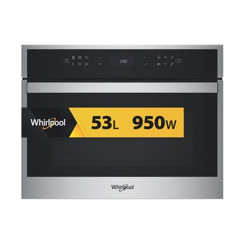 Whirlpool Microondas Encastre WCW6O7HTSX Acero inoxidable Electrónico 53 MW-Combi 950 Frontal