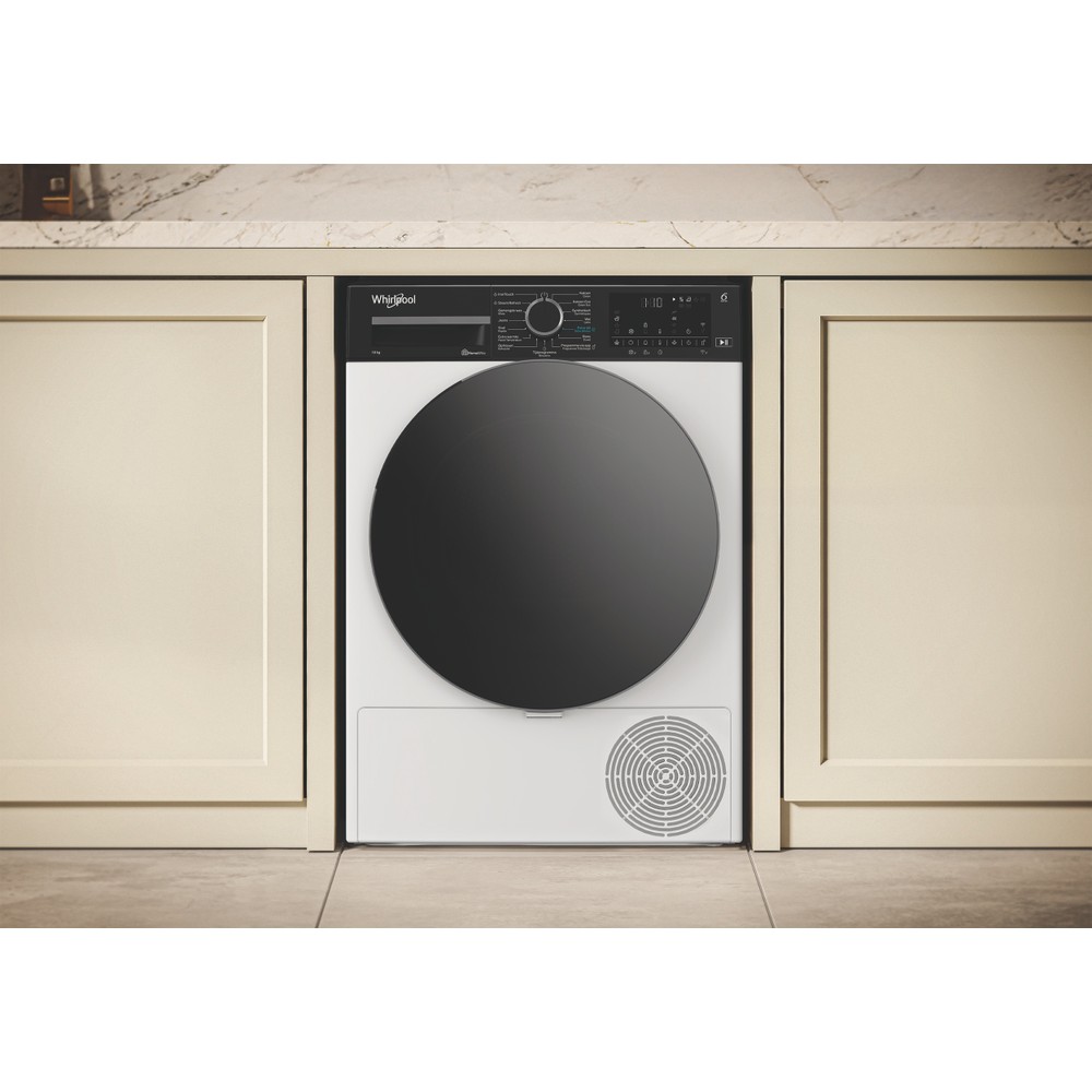 Whirlpool Droger C WD 105M WBS BE Wit Lifestyle frontal