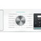 Whirlpool Перална машина Свободностоящи W6X W845WB EE Бял Предно зареждане B Perspective