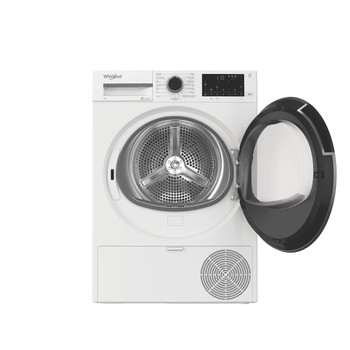Whirlpool Droger C WD1 84M WBS BE Wit Frontal open