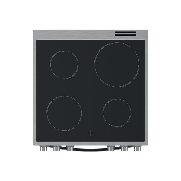 Indesit Tűzhely IS67V8CHX/E Inox Electrical Frontal top down